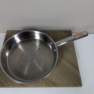 Rare Revere Ware Paul Revere Copper Bottom Skillet | All Metal Handle 10”